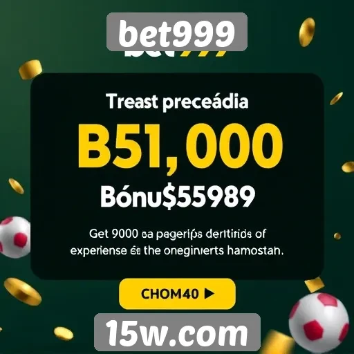 Promoções e bônus atraentes no site Bet999